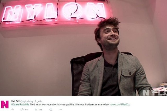 Daniel Radcliffe (fot. screen z Twitter.com)