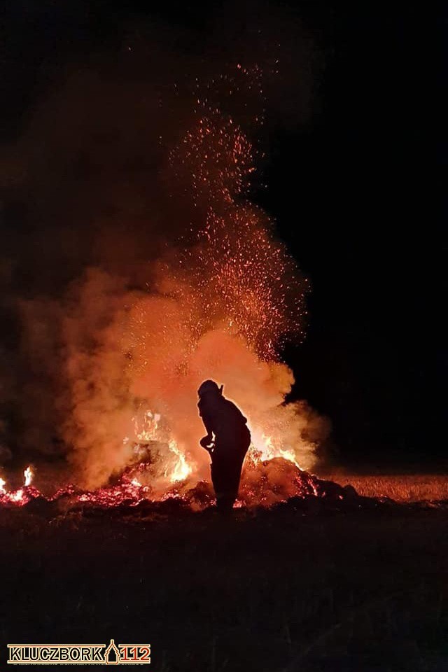 Trzy pożary w gminie Wołczyn.