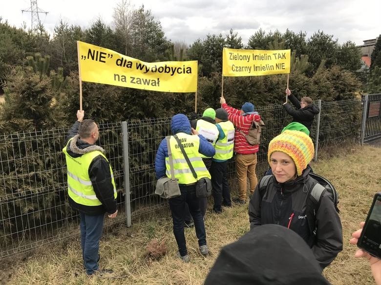 Protest w Imielinie przeciwko uruchomieniu wydobycia ze...