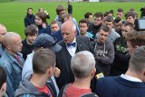 Korwin-Mikke w Knurowie po śmierci kibica: Policjanci będą następnymi ofiarami