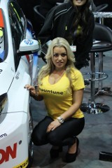 Dziewczyny targów Autosport International 2012