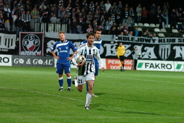 Arkadiusz Aleksander zdobył zwycięskiego gola dla Sandecji
