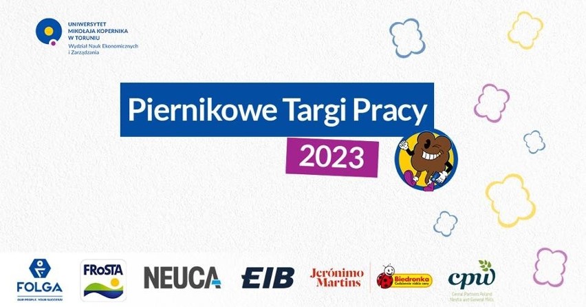 Czy młodzi zdolni zostaną w Toruniu? Piernikowe Targi Pracy UMK 2023 (18-20 kwietnia). Wiele znanych firm!