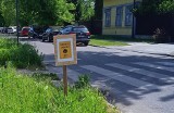"Kierowcy uważajcie na jeże!". Ktoś w Łodzi dba, by nie rozjeżdżać jeży. Tabliczka ostrzegawcza na Zarzewie