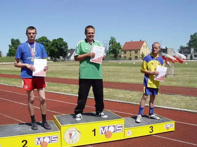 Andrzej Skorupski, reprezentant WTZ w Barwicach dwukrotnie stawał na najwyższym stopniu podium.