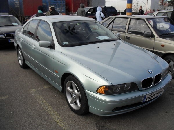 BMW 530, 2001 r., 3,0 D, ABS, elektryczne szyby i lusterka,...