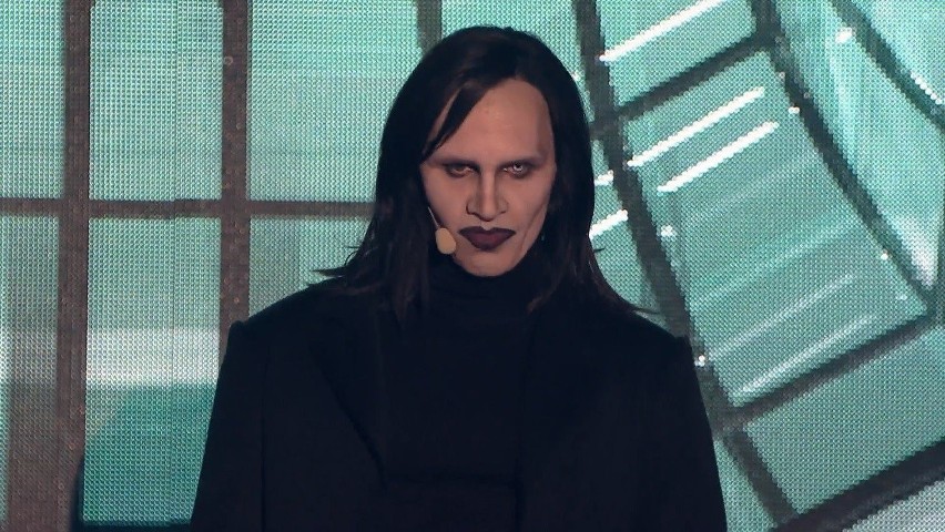 "Twoja twarz brzmi znajomo" odcinek 6. s. 11. Staszek Karpiel-Bułecka jako Marylin Manson! Jest przerażający!