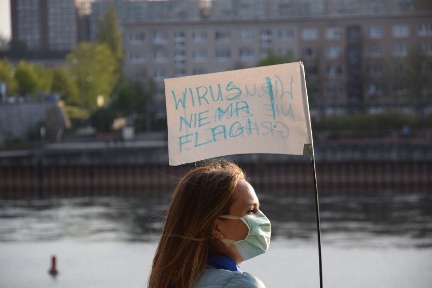 24 kwiecień - protest pracowników transgranicznych w...