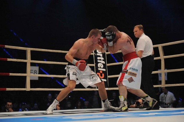 Polsat Boxing NightPojedynek Krzysztof Szot &#8211; Lukasz Maciec.