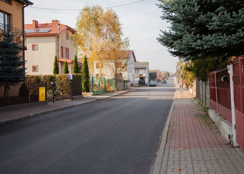 Ulica Wiejska w Przysusze jest już zmodernizowana.