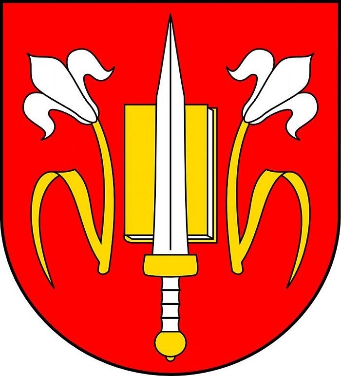 Lilie, księga i miecz - to symbole, które znajdą się na herbie gminy Rzekuń. Zobacz projekt