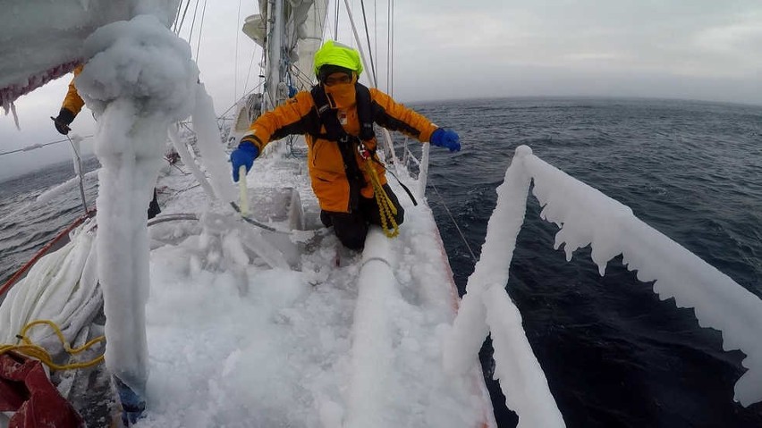 Kapitan z Nowej Soli poprowadził jacht przez lody Antarktydy (zdjęcia)