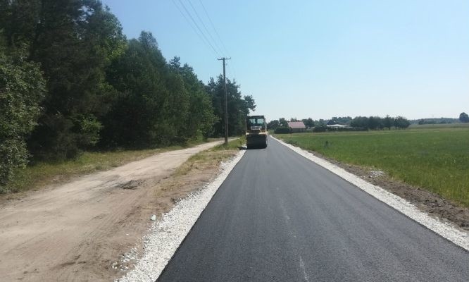 Droga w gminie Secemin przebudowana. Odbiór techniczny wypadł pomyślnie (ZDJĘCIA)