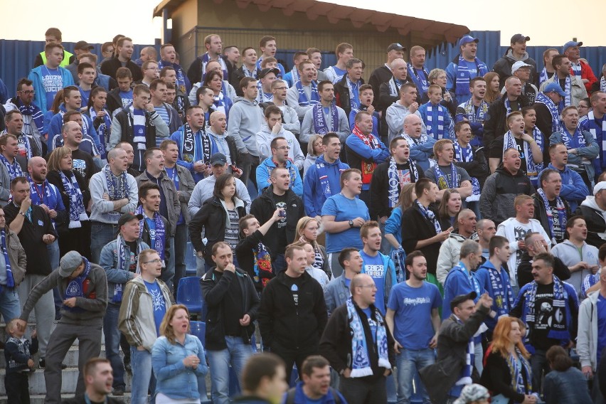 Ruch Chorzów - Wisła Kraków. Kibice Ruchu Chorzów