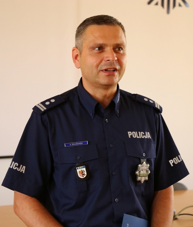 Mł. insp. Artur Malinowski jest nowym zastępcą komendanta wojewódzkiego policji w Bydgoszczy.