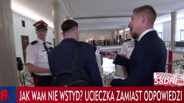 Posłowie uciekali przed niewygodnymi pytaniami