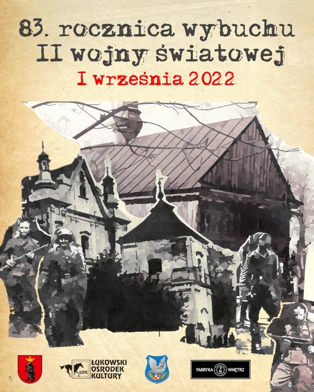 Zbliżają się łukowskie obchody 83. rocznicy wybuchu II wojny światowej