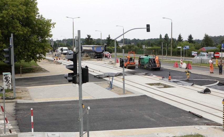 Dobiegają końca prace modernizacyjne sieci tramwajowej przy...