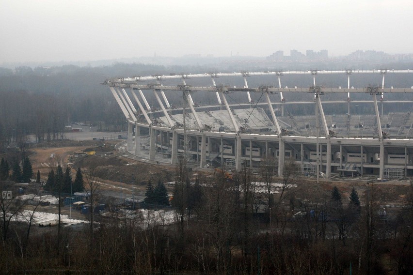 Najwięcej kontrowersji budzi budowa dachu Stadionu Śląskiego