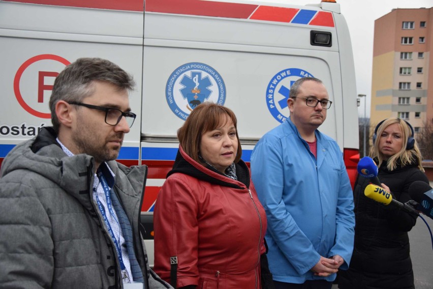 Do Wojewódzkiego Szpitala w Przemyślu trafiają uchodźcy z...