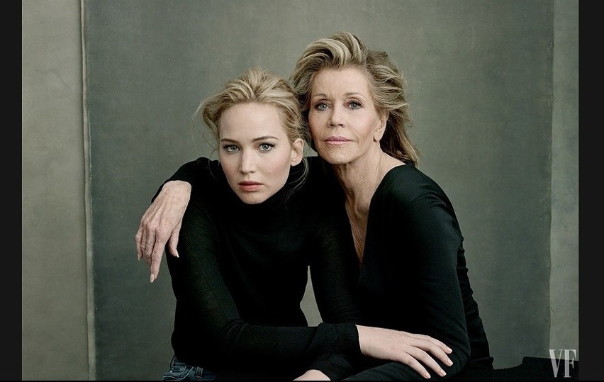 Jennifer Lawrence i Jane Fonda