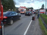 Wypadek na DK 87 w Barcicach. Zderzyły się trzy samochody [ZDJĘCIA]