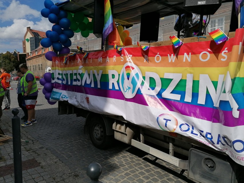 Kolorowy Marsz Równości przeszedł ulicami Gdańska
