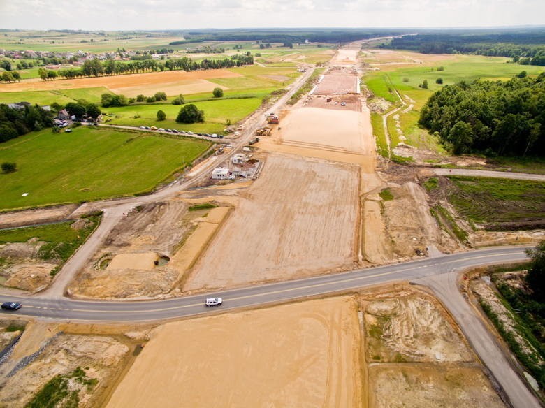 Trwa budowa odcinka autostrady A1, który połączy Pyrzowice z...