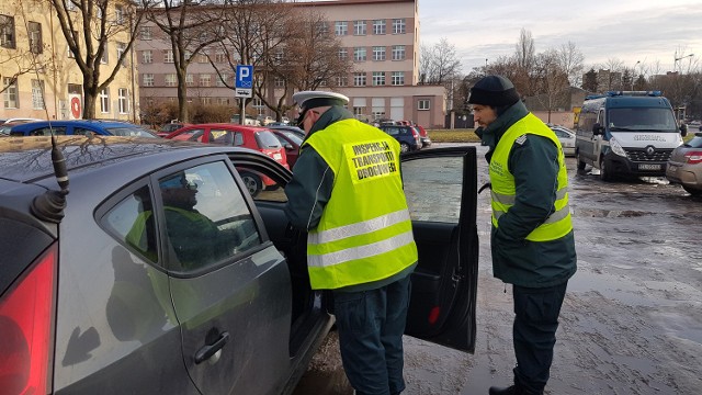 Zatrzymanie kierowców Ubera w Łodzi