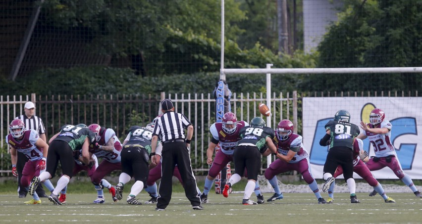 Porażka Rzeszów Rockets z Tytani Lublin 10:29.