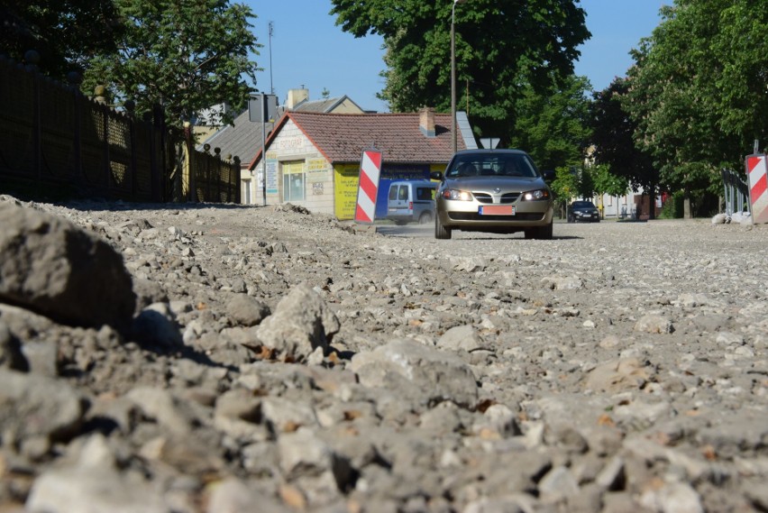 12 lipca 2018 roku oficjalnie rozpoczęto przebudowę drogi...