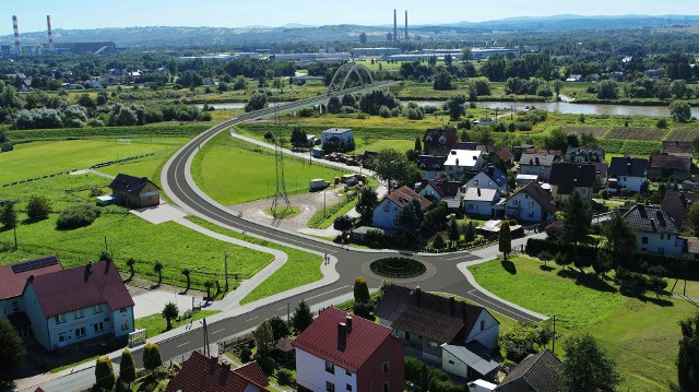 Koncepcje budowy mostów na Wiśle i Kanale Łączańskim wraz z układem dróg w tym trzema rondami