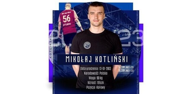 Mikołaj Kotliński - drugi transfer mielczan.
