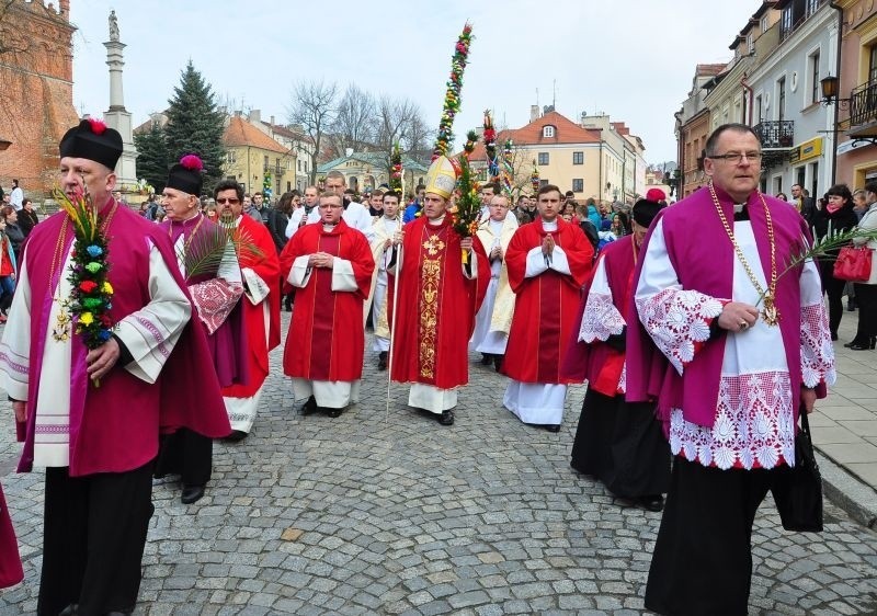 Niedziela Palmowa w Sandomierzu