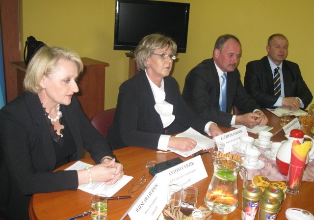 Na debacie spotkało się czterech kandydatów na burmistrza Sokółki.