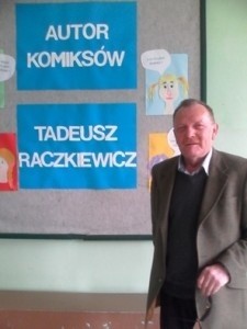 Tadeusz Raczkiewicz w SP 2 w Gubinie