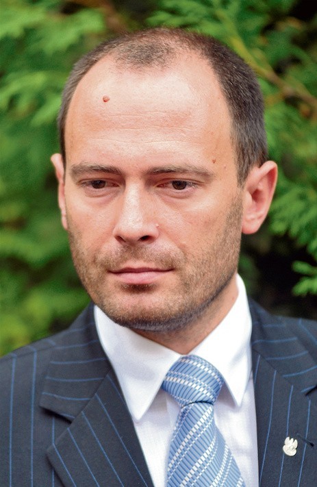 Grzegorz Stawowy, szef klubu PO. Jedynka w okręgu III.