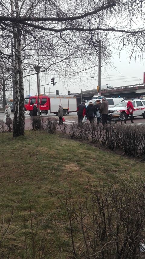 Potrącenie przy alei Pokoju