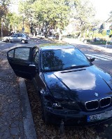 Wypadek na Zalesiu. Kierowca BMW nie ustąpił pierwszeństwa