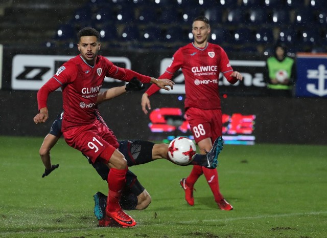 Hebert (nr 91) w polskiej ekstraklasie rozegrał w barwach Piasta Gliwice 116 meczów