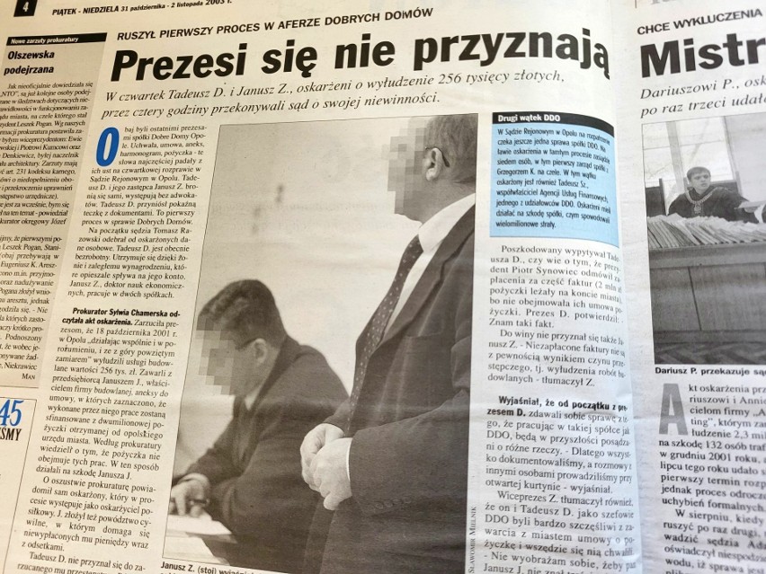 Najciekawsze artykuły w „NTO" jesienią 2003 roku, czyli...