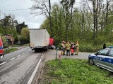 Wypadek na trasie Kwidzyn-Sztum (DK55). W Brachlewie doszło do zderzenia samochodu osobowego z ciężarowym. Wprowadzono ruch wahadłowy