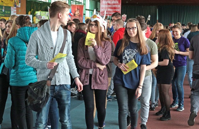 Ubiegłoroczne targi edukacyjne dla gimnazjalistów w Grudziądzu