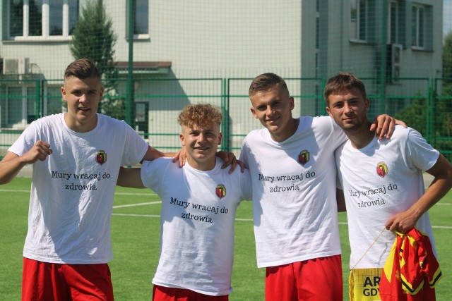 Piłkarze Jagiellonii U-18 pamiętają o koledze z drużyny