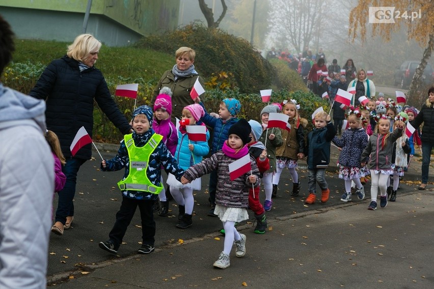 Święto Niepodległości. Przedszkolaki w Szczecinie pokazały historię Polski. Przygotowały specjalny program