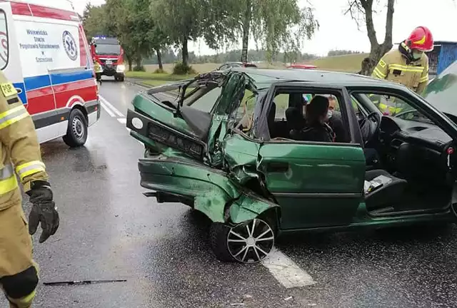 Wypadek na DK 10 koło Wałcza
