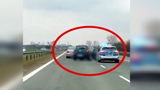 Kierowca uciekał autostradą A4 stwarzając zagrożenie dla innych uczestników ruchu.