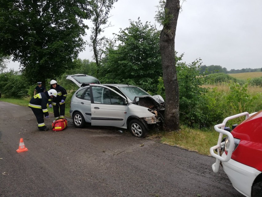 W czwartkowy poranek na drodze wojewódzkiej nr 173 w...