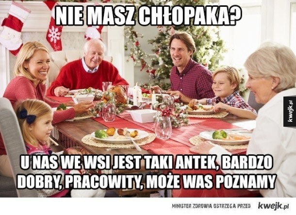 Memy o Wigilii potwierdzają jedno - wszyscy mamy podobne...