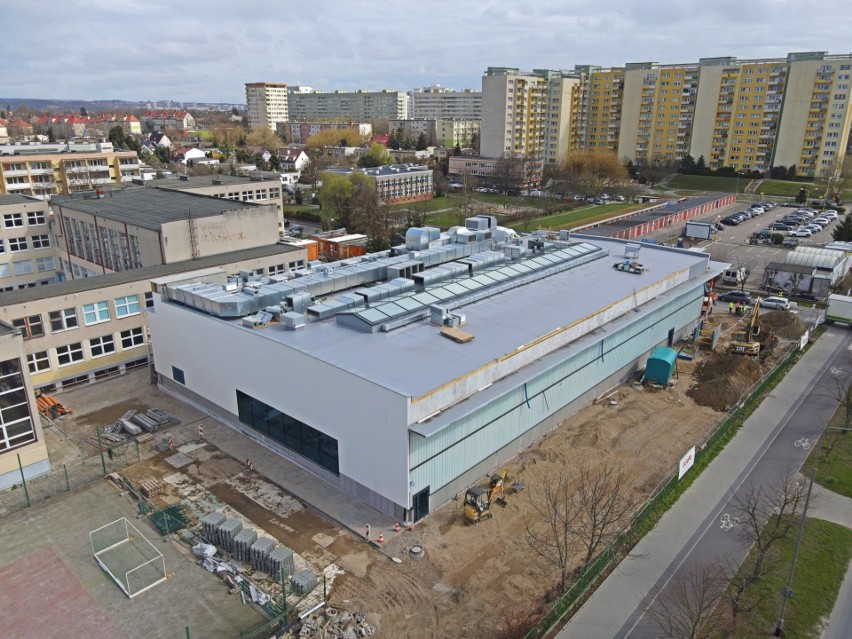 Jak idzie budowa basenu przy SP 51 w Szczecinie? Najnowsze zdjęcia - 19.04.2021